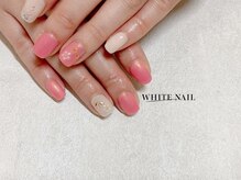 ホワイトネイル 武蔵小杉店(WHITE NAIL)/フラワーネイル/持ち込み