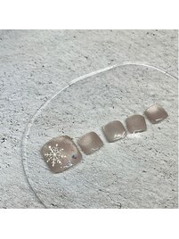 雪の結晶×マグネット