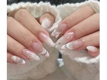 ヘブン ネイル 鶯谷(HEAVEN Nail)/ピンクフレンチネイル