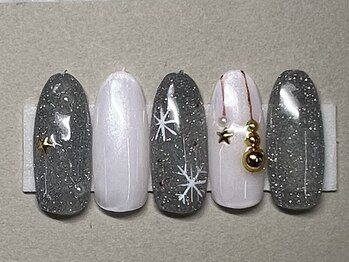 はあとねいる 名古屋名駅の写真/指先を綺麗に魅せるデザインをご提案♪主婦の方や控えめなオフィスネイルとしてOLさんにもおすすめ☆