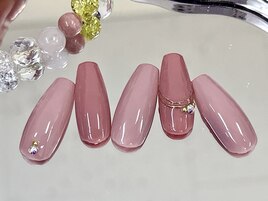 春夏秋冬定額シンプルネイル