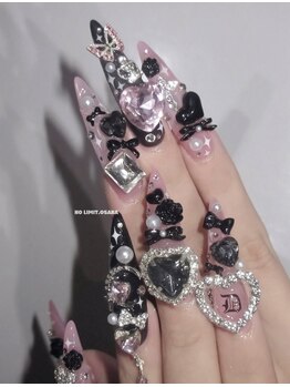 ノーリミットオオサカ 心斎橋(NOLIMIT.OSAKA)/持ち込み/長さだし/つけ放題