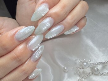 ジョアアンジェ 福島店(joieange)の写真/《パラジェル/フィルイン対応》シンプルだけど貴女らしいデザインに◎美爪に見えるデザイン,カラーも豊富！