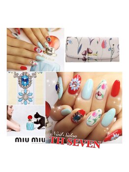 ネイルサロン ティーエイチセブン(Nail Salon TH SEVEN)/フラワーネイル