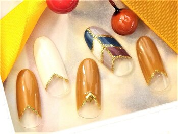 ネイルズガッシュ 大森駅前店(NAILs GUSH)/*スタイリッシュフレンチ*