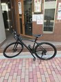 トータルボディデザインサロン ひとしらず 自転車通勤しています♪