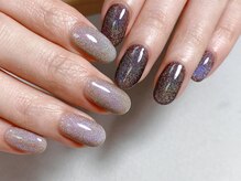 リリー ネイル(Lily Nail)/ハンド★レインボーマグネット