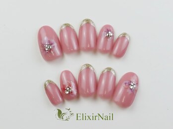 エリクサーネイル 神田(Elixir Nail)/シンプル / クーポン使用