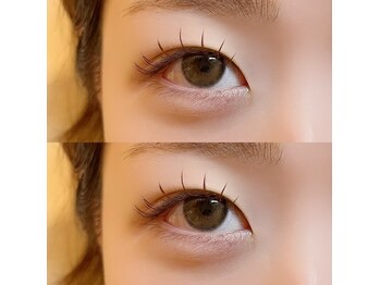 クレセント 小山店(Crescent)/ブラウンカラーフラットラッシュ