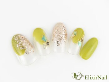 エリクサーネイル 神田(Elixir Nail)/シンプル / クーポン使用