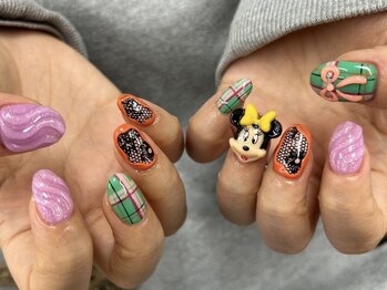 ベーシック ネイルウィザードアカデミー 本厚木店(Basic×NailWizardAcademy)/ポップなデザインも得意です★