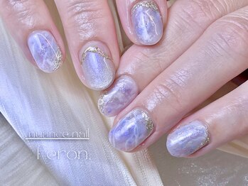 フェロン 小倉店(feron.)/水彩でニュアンスネイル♪