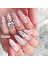 チャコネイル(chaco-nail)/キラキラビジューネイル