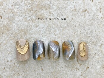 マリーネイルズ 表参道店(MARIE NAILS)/￥8,800 定額ニュアンス 0113