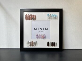 MINIM -JeWeL-【2/1OPEN(予定)】の写真/【NEWOPEN★】トレンドのワンホンデザイン~オフィスデザインまで、季節に合わせた最新ネイルを♪
