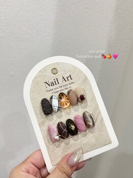 アイシャル(AISHARE)/Valentine nail/sample design