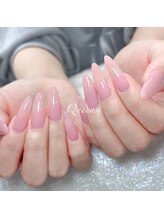 クイーンズビューティーサロン 歌舞伎町店(Queen's beauty salon)/チップ長さだしワンカラー