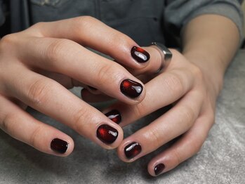 オムネイル 渋谷(HOMME NAIL)/マグネットネイル ¥6.600