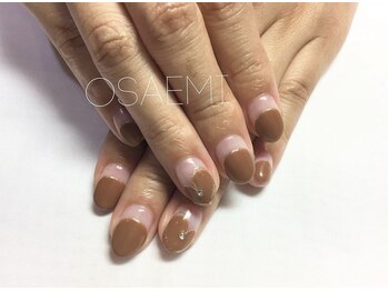 オサ ネイル(osa nail)の写真/大人女性のためのシンプルで洗練された秋色な指先へ。オフィスで爪を見るたび心が躍るカラーを★