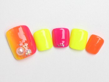 ユースタイル 新宿店(U-style)/ビタミンカラーフットネイル