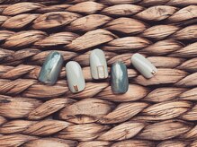 イルソーレネイル(ILSOLE NAIL)/ミラー×ニュアンス