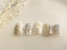 カラフルニュアンスNail