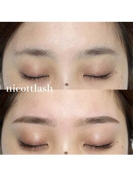 ニコットラッシュ 表参道店(nicott lash)/アイブロウ/美眉スタイリング