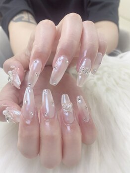 AME NAIL STUDIO小山店の写真/【駅チカ】低価格でも満足の仕上がりに♪毎月お得にネイルを楽しめるサロン◇お値段は納得のコスパ◎
