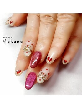 マカナ(Makana)/バレンタインネイル