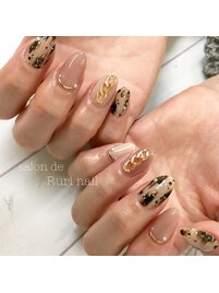 ◎カジュアルネイル＊モノトーン