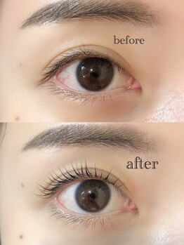 ブルースラッシュエアリ(BLUE / eari)/ナチュラルeye☆まつげパーマ