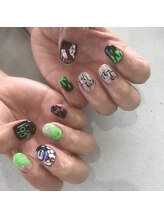 アンバー(Amber)/遊びネイル☆