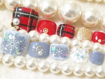 ネイルサロン アジュール(nail salon Azur)/フットデザイン上￥7000下￥6500