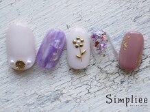 シンプリー ネイルアンドアイラッシュ 祖師谷大蔵店(Simpliee Nail&Eyelash)/定額ネイル
