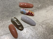 テラスアヴェダ ららぽーとエキスポシティ(Terrace AVEDA)/成人式ネイル￥6600(税込)