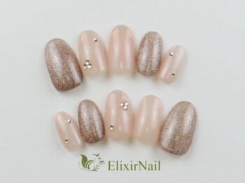 エリクサーネイル 五反田(Elixir Nail)/定額a シンプル／クーポン使用