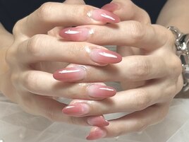 グラデーション　透明感