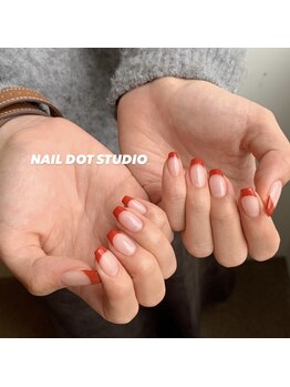 ネイルドットスタジオ 堺筋本町(NAIL DOT STUDIO)/フレンチ