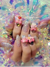 ジュエル ラ メール(Jewel la mer)/スイーツ☆派手ネイル