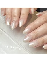 ビオレッタネイル(Violette Nail)/ホワイトミラー