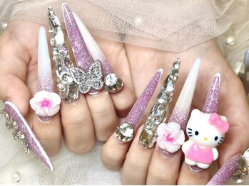 エスフィーネイルサロン ブリーユ(Esfy nailsalon Brille)の写真/認定講師監修する高技術サロン★細部までこだわる完成度の高い仕上りで美爪へ【スカルプゴージャス¥14700】