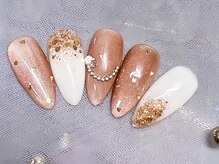 ディオーネ ネイルスタジオ(Dione)/120分金箔グラデーションネイル