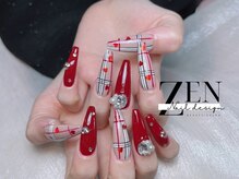 ゼン ネイル デザイン 池袋(ZEN NAIL DESIGN)/* 長 さだしやり放題×つけ放題