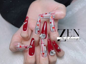 ゼン ネイル デザイン 池袋(ZEN NAIL DESIGN)/* 長 さだしやり放題×つけ放題