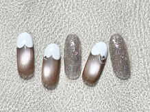 ルナウーナ 谷塚店(LUNAUNA)/バレンタインネイル7040円