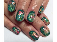 サニーサイドアップ ネイル(Sunny SideUp nail)/地球儀のような。。。art