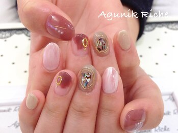 アグニークリッシェ(Agunik Riche)/【ニュアンスネイル】