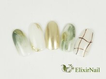 エリクサーネイル 池袋(Elixir Nail)/定額b カジュアル/クーポン使用