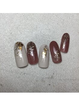 ネイルサロンクリアヴィラ(nail salon clear villa)/simple design ¥7990