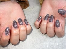 ルポネイル 高円寺(repos nail)/フラッシュ ラメ ネイル